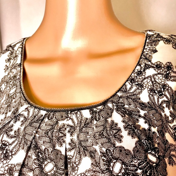 🔥BOGO🔥Worthington Black and White Sleeveless - Picture 2 of 6